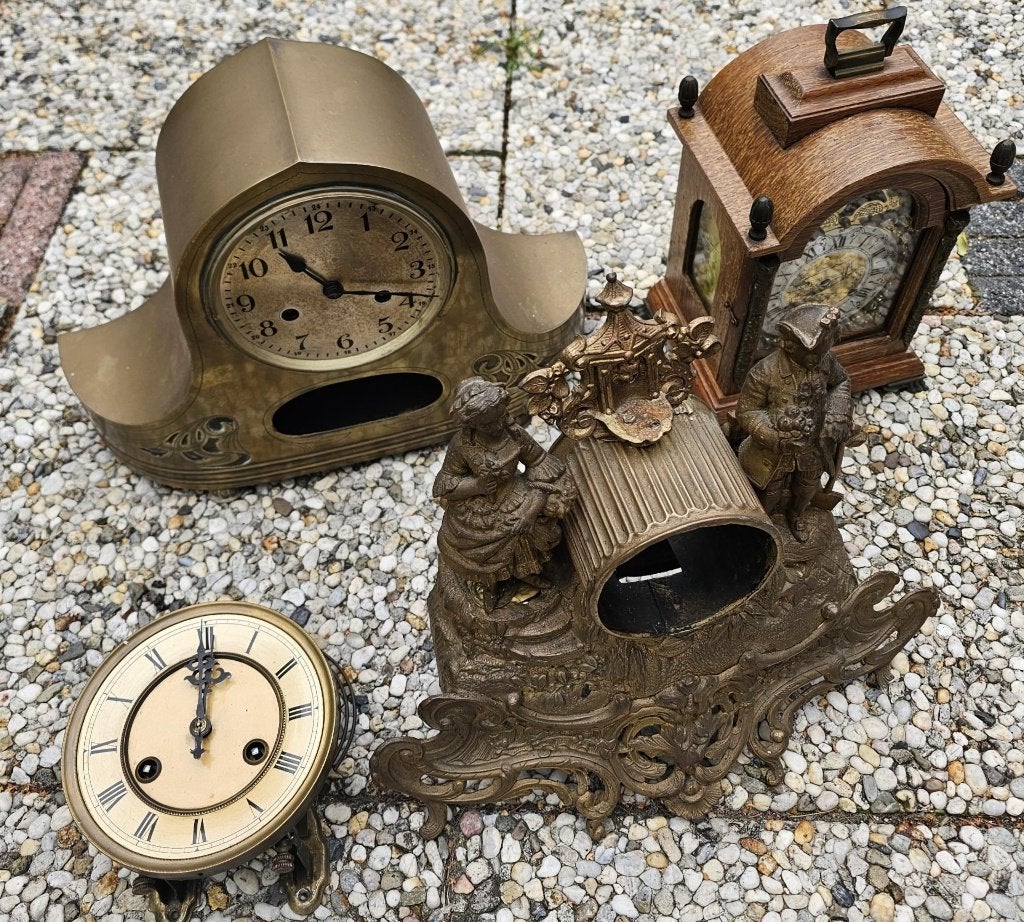 pendule / klok onderdelen, Ophalen