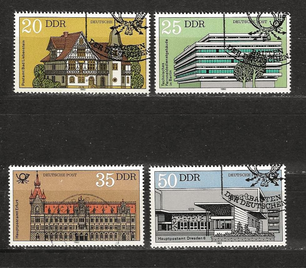 DDR 2673-2676, Ophalen of Verzenden, DDR, Gestempeld
