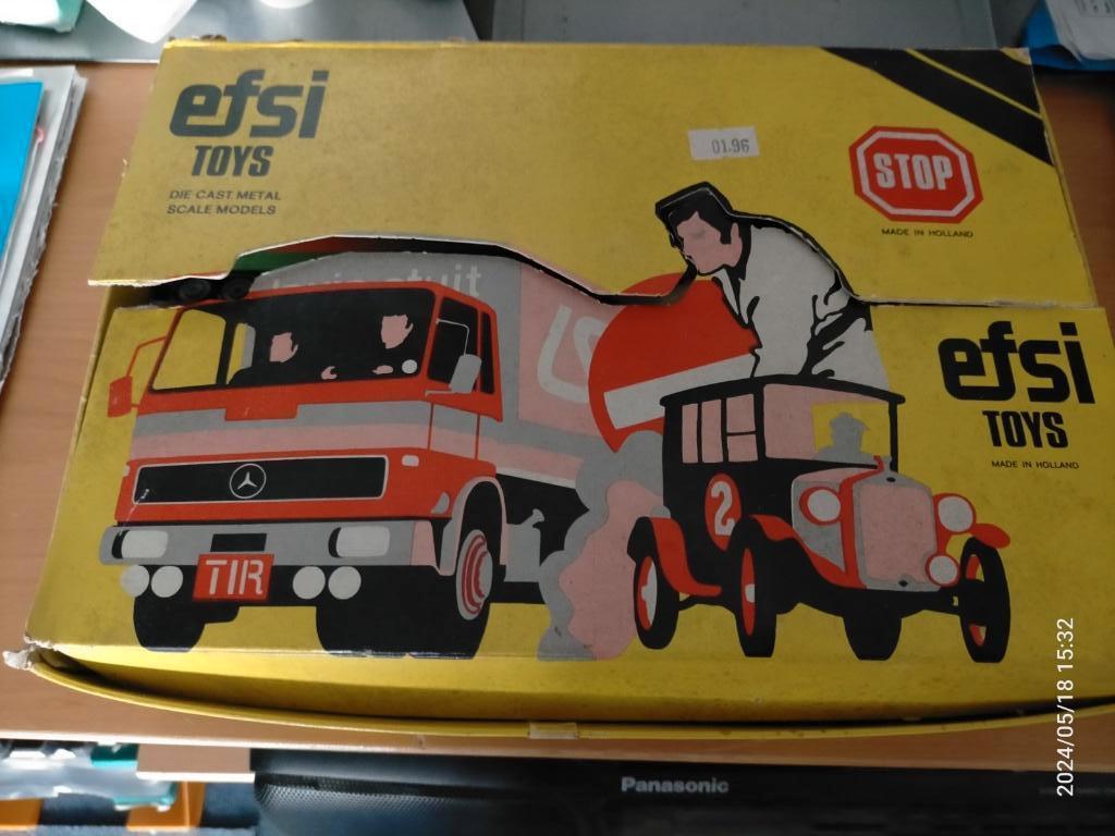 Lot efsi (1) + efsi doos, Hobby en Vrije tijd, Modelauto's | 1:87, Ophalen of Verzenden, Gebruikt, Bus of Vrachtwagen, Efsi