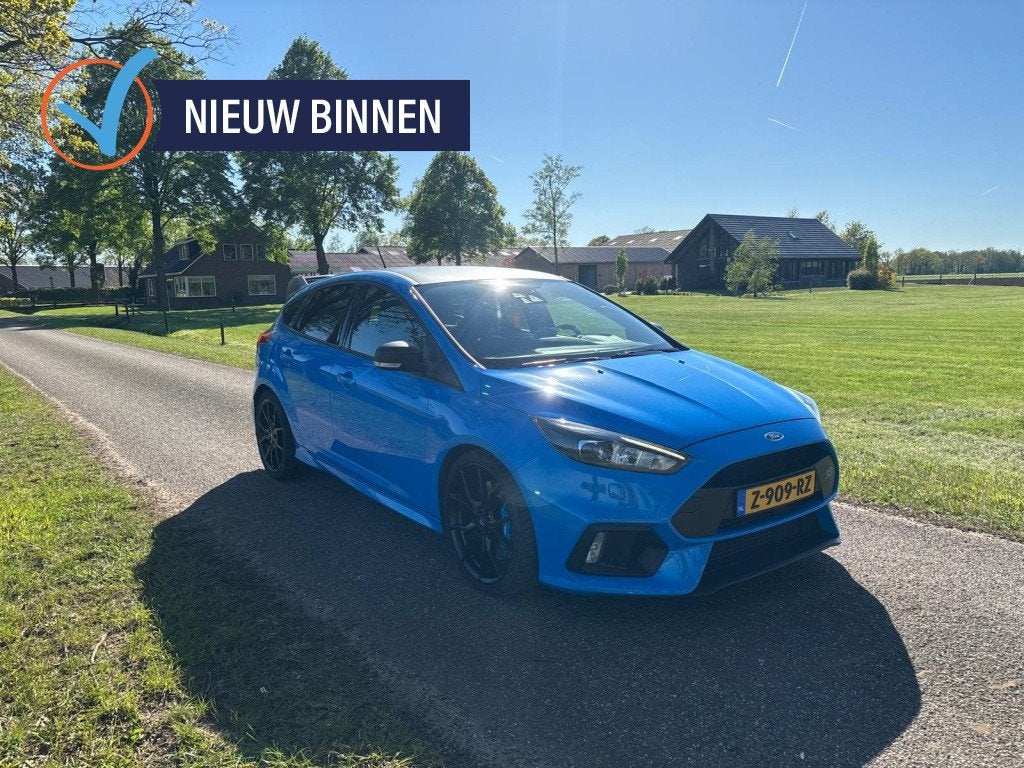 Ford Focus 2.3 RS LSD | Black & Blue | Recaro | Camera |, Gebruikt, Euro 6, 4 cilinders, Blauw