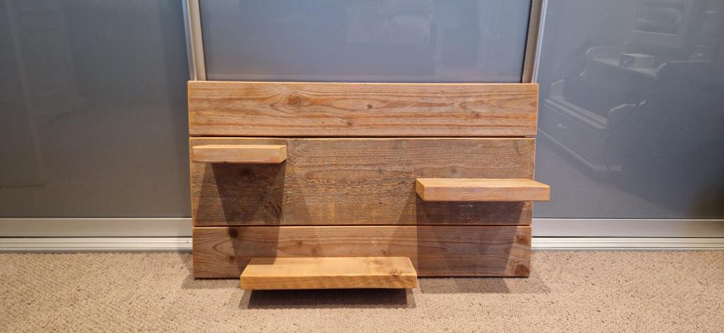 Wanddecoratie steigerhout.  Nieuw., Ophalen
