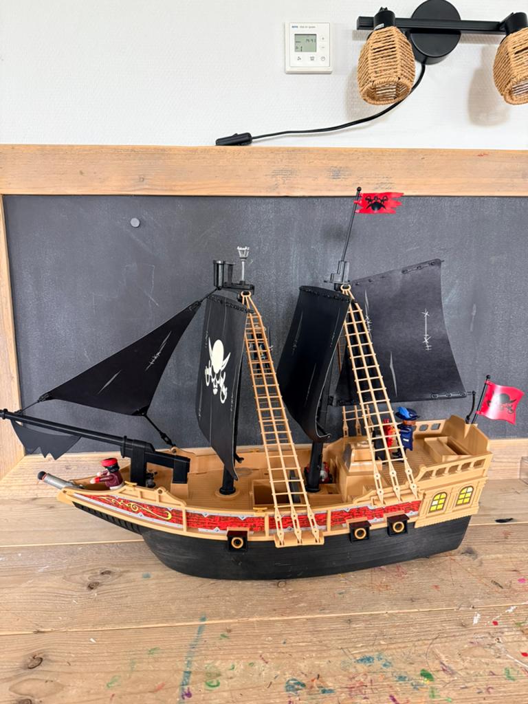 Playmobil Piratenschip 6678, Kinderen en Baby's, Speelgoed | Playmobil, Ophalen, Zo goed als nieuw
