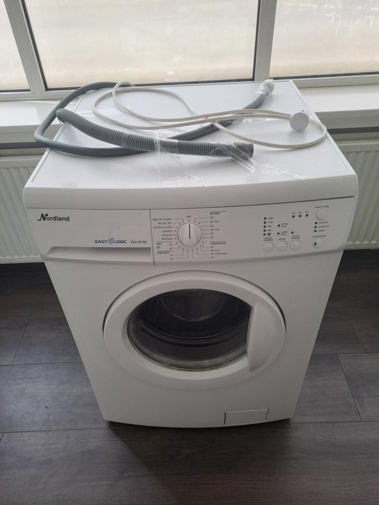 Nordland Easy Logic WA 8146 Wasmachine - Goede Staat, Ophalen, 6 tot 8 kg, Voorlader, Kort programma