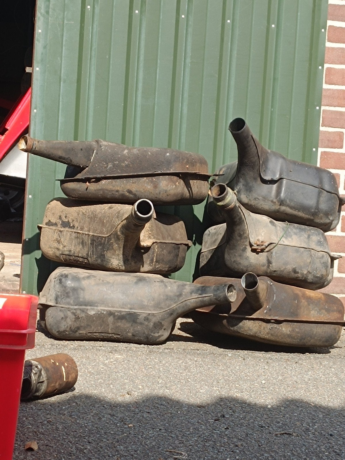 benzine tank Citroën 2cv eend Dyane mehari a type, Ophalen of Verzenden