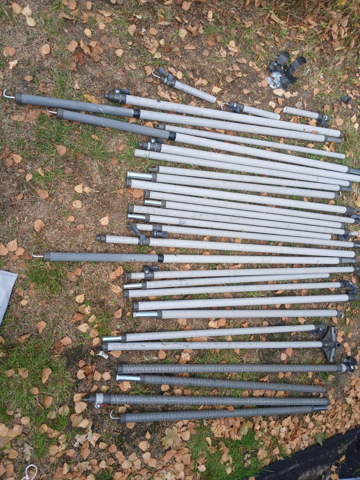 Carbon tentstokken voor caravan of voortent, Ophalen, Gebruikt