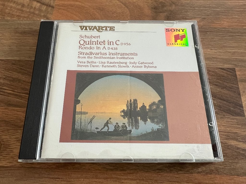 Schubert - String Quintet C major D956 + Rondo A major D438, Inclusief boekje, Kamermuziek, Schubert, Ophalen of Verzenden