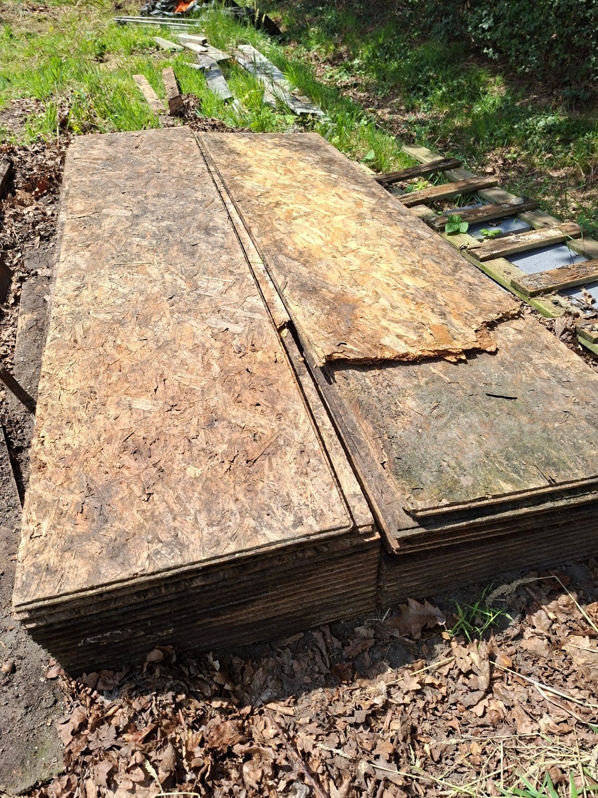 OSB platen 240x60x16 mm, Doe-het-zelf en Verbouw, Ophalen, Gebruikt, Minder dan 25 mm, Overige typen