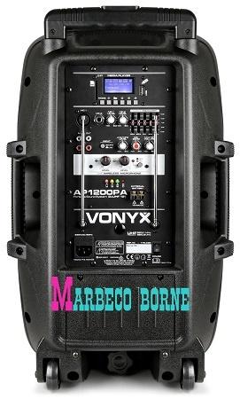 Mobiele luidspreker, Speaker, UHF Micro, Bodypack, AP1200PA, Audio, Tv en Foto, Luidsprekers, Overige merken, Vonyx, Overige typen