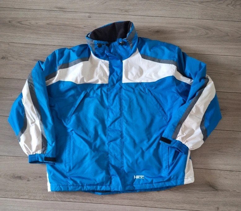 Hillside ski jas maat XXL blauw wit wintersport, Overige maten, Zo goed als nieuw, Jack, Hillside