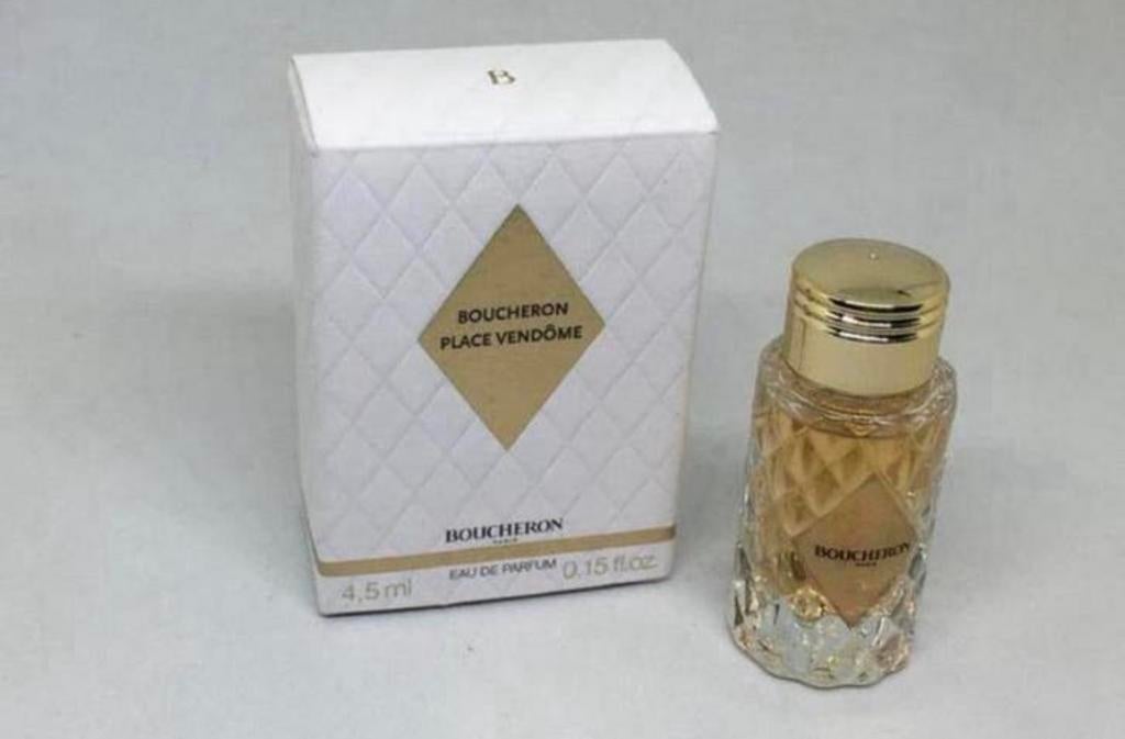 Parfum Miniatuur Place Vendôme 4,5 ml eau de parf Boucheron, Ophalen of Verzenden, Nieuw, Miniatuur, Gevuld