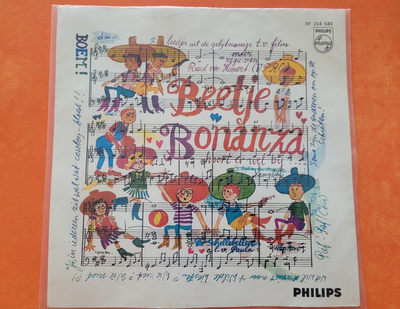 De Schellebellen- Een beetje Bonaza hoort er wel bij ., Cd's en Dvd's, Ophalen, Overige formaten, Overige typen, Zo goed als nieuw
