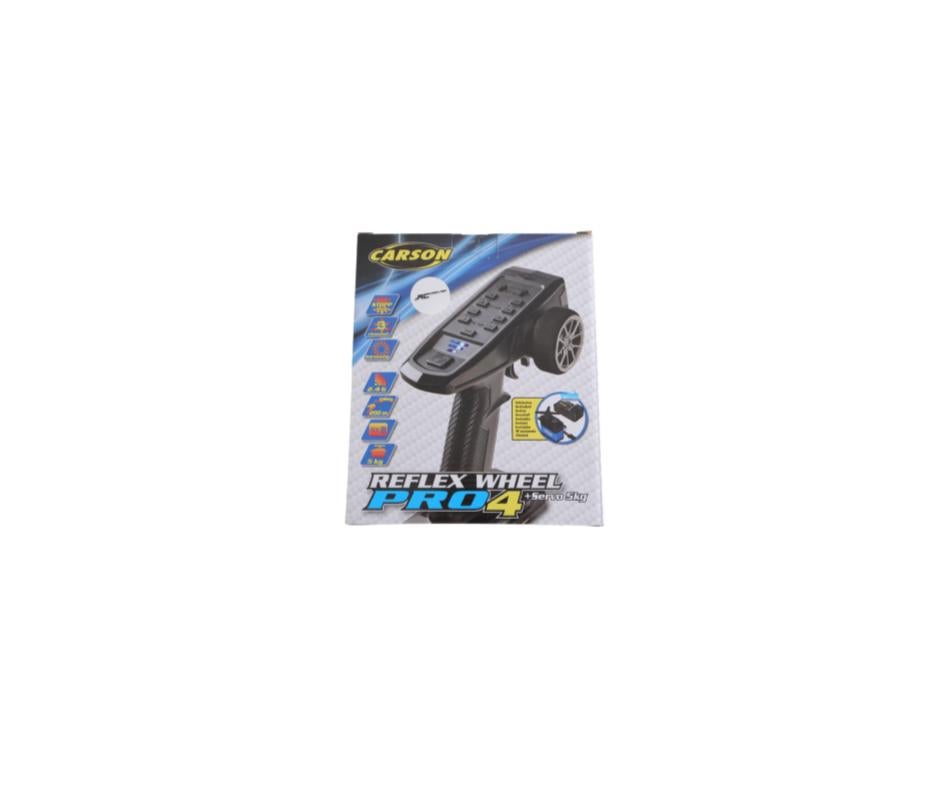 Carson 500111 FS 3K Reflex Wheel Pro 4 2.4GHz + 5Kg servo, Ophalen of Verzenden, Nieuw, Overige schalen, Onderdeel