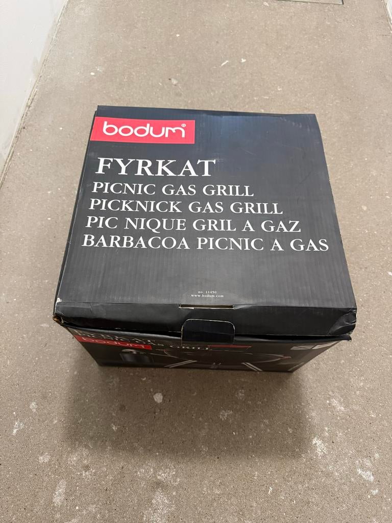 Bodum Fyrkat Picknick Gas Grill BBQ - Nieuw in doos, Ophalen of Verzenden, Zo goed als nieuw