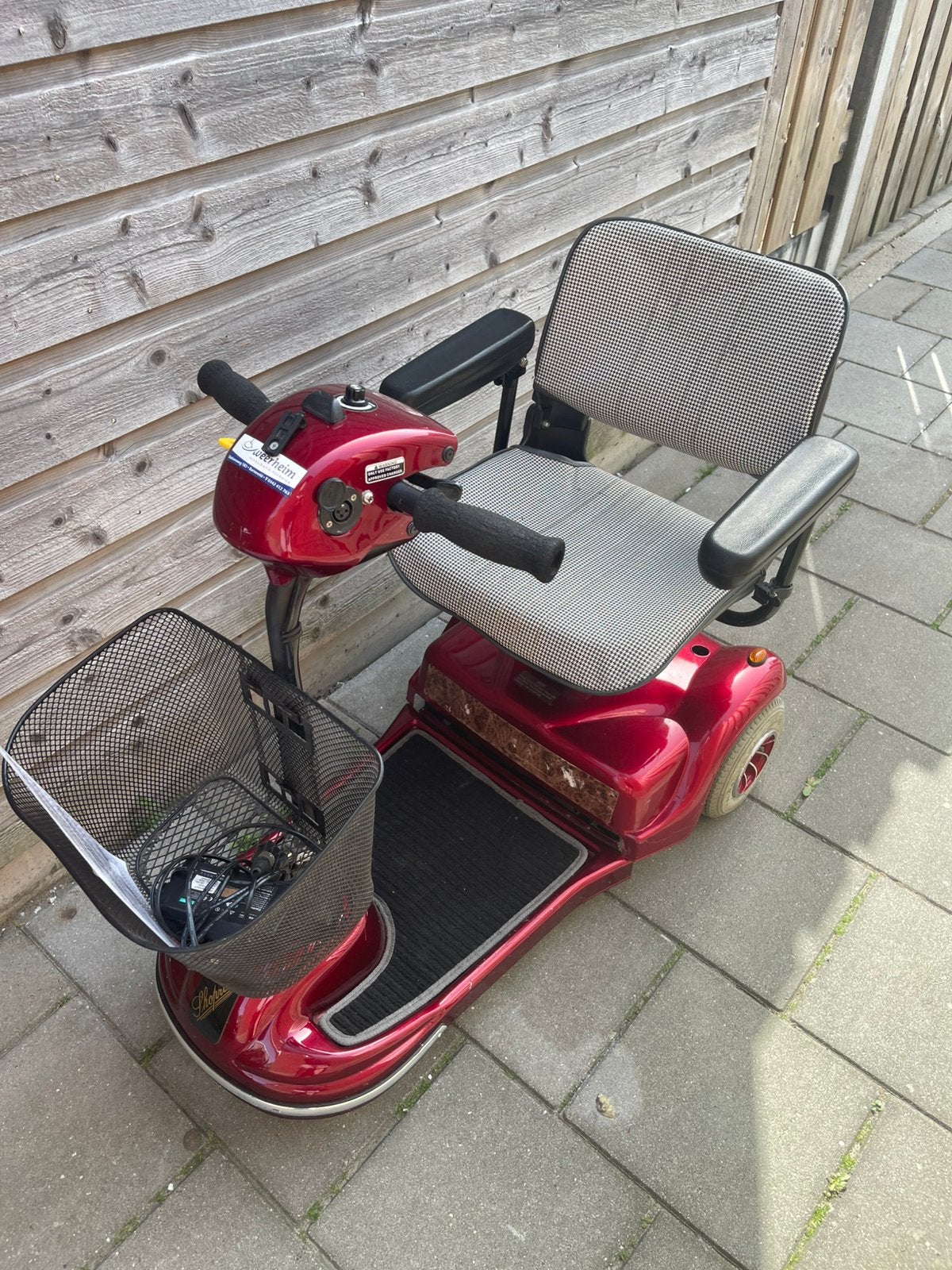 Opvouwbare scootmobiel Shoprider SUPER STERK & betrouwbaar, Ophalen of Verzenden, Zo goed als nieuw, Elektrische rolstoel