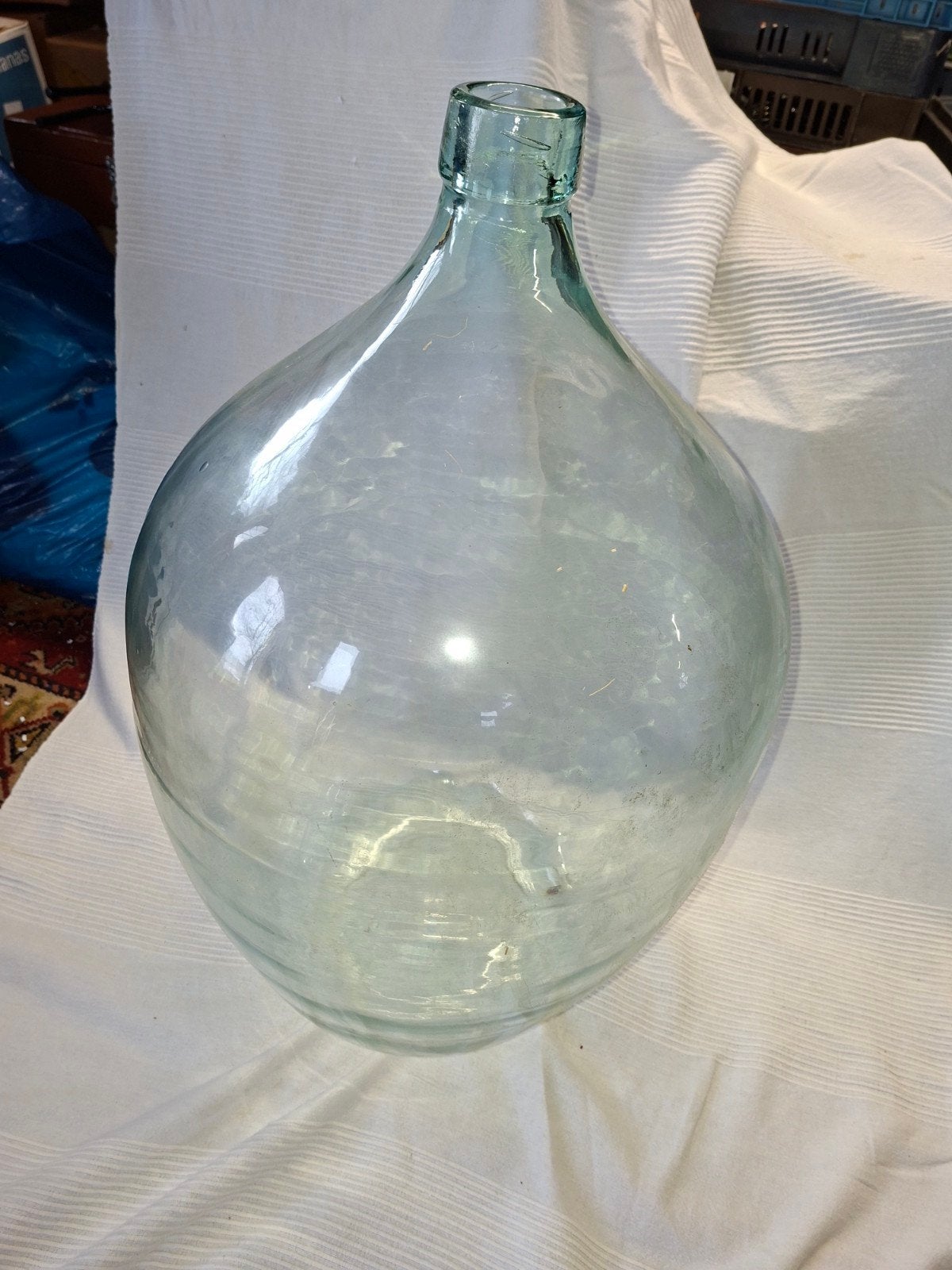 Grote gistingsfles / wijnbol - 66 cm hoog, Antiek en Kunst, Ophalen