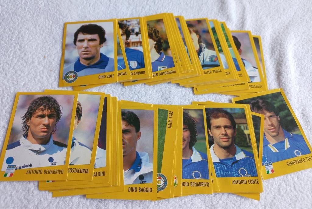 Azzuri Con IP France 98 complete set plaatjes, Ophalen of Verzenden, Zo goed als nieuw, Buitenlandse clubs, Poster, Plaatje of Sticker