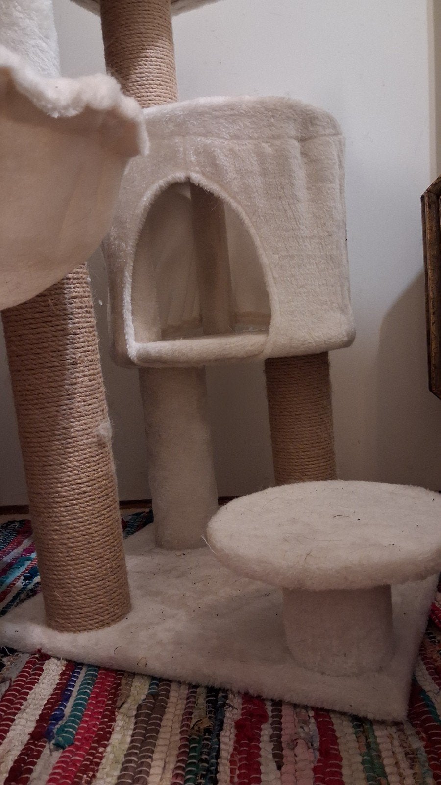 Katten krabpaal / speelplaats voor de kleintjes + wat extras, Dieren en Toebehoren, Ophalen, Krabpaal