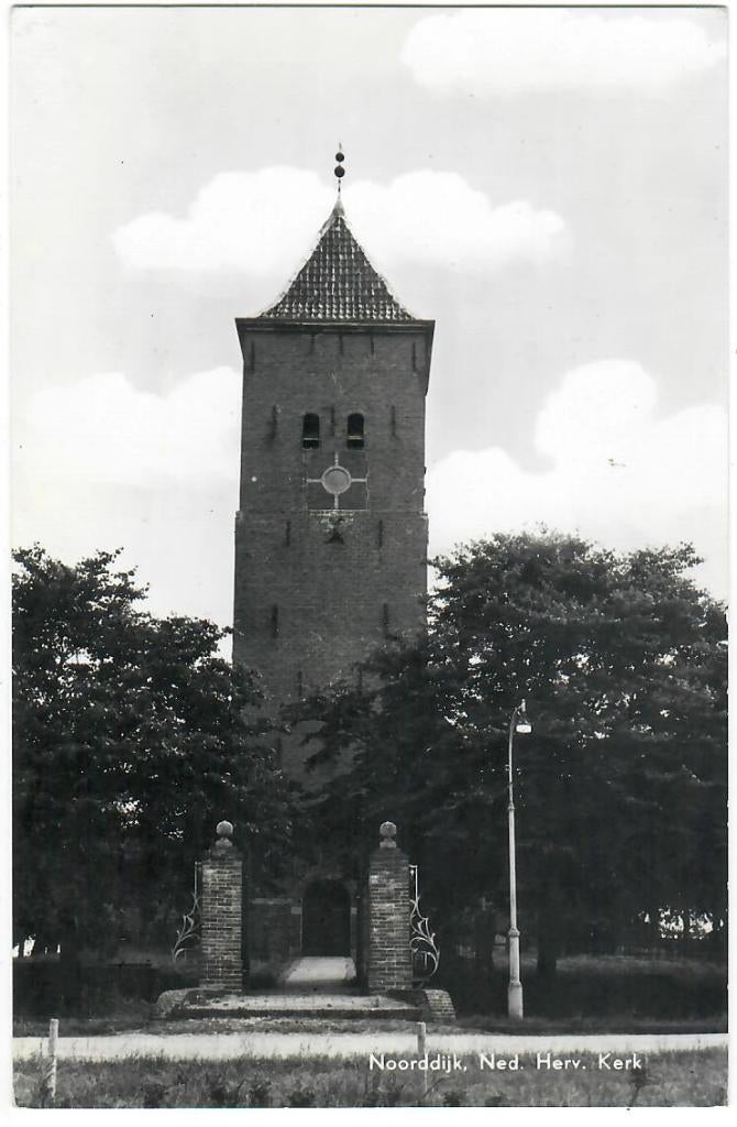 Noorddijk - Ned. Herv. Kerk, Verzenden, 1960 tot 1980, Ongelopen, Groningen