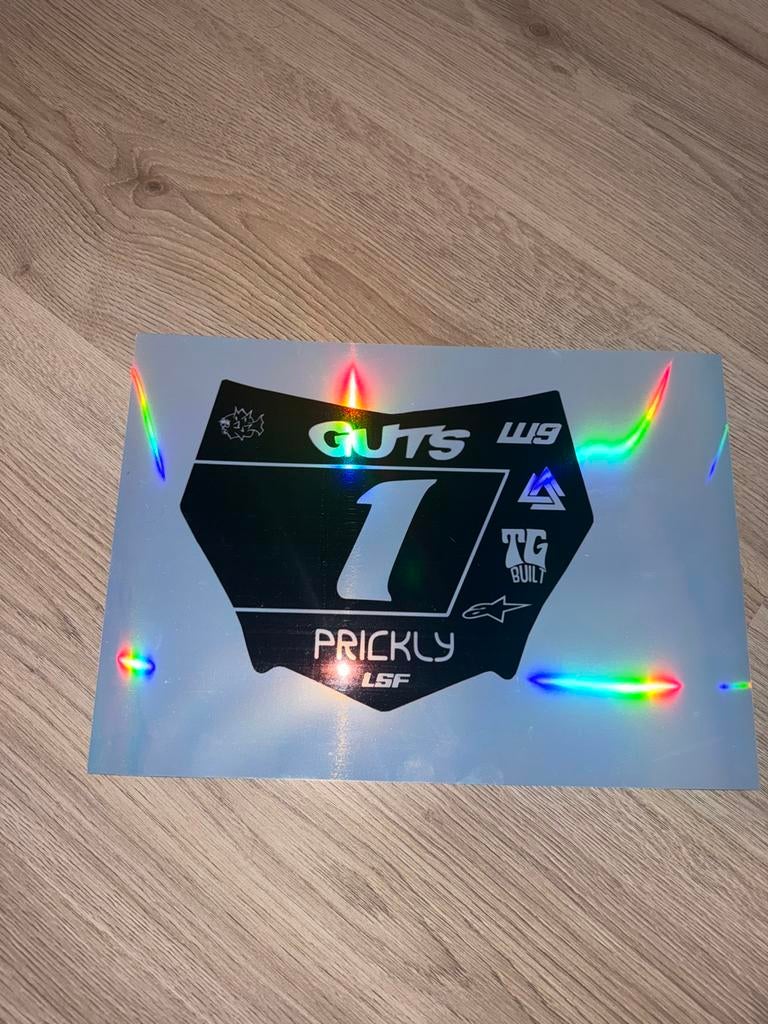 Motocutz decal, Verzenden, Plaatje