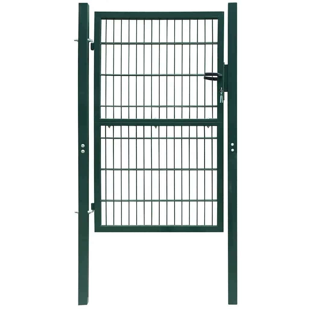 IJzeren tuinpoort hek looppoort draaihek groen GRATIS BEZORG, Verzenden, 100 tot 150 cm, Nieuw, Nvt