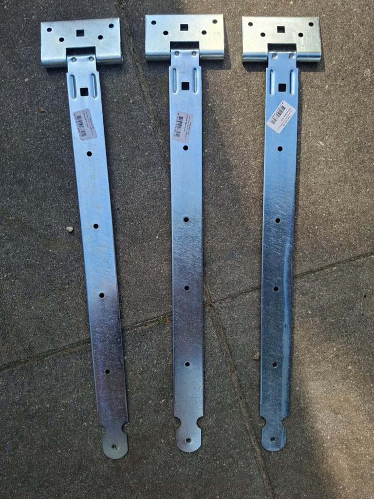 Kruisheng scharnieren 500mm - Nieuw en verzinkt, Doe-het-zelf en Verbouw, Hang- en Sluitwerk, Ophalen of Verzenden, Nieuw, IJzer