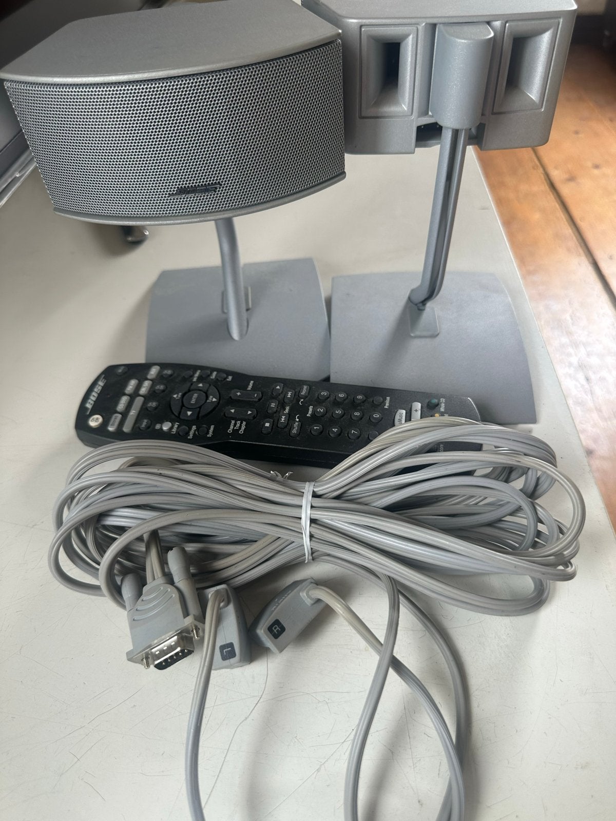 Bose 321 Gemstone speakers met subwoofer en AB, Audio, Tv en Foto, Luidsprekers, Ophalen, Gebruikt, Speakerset, Afstandsbediening