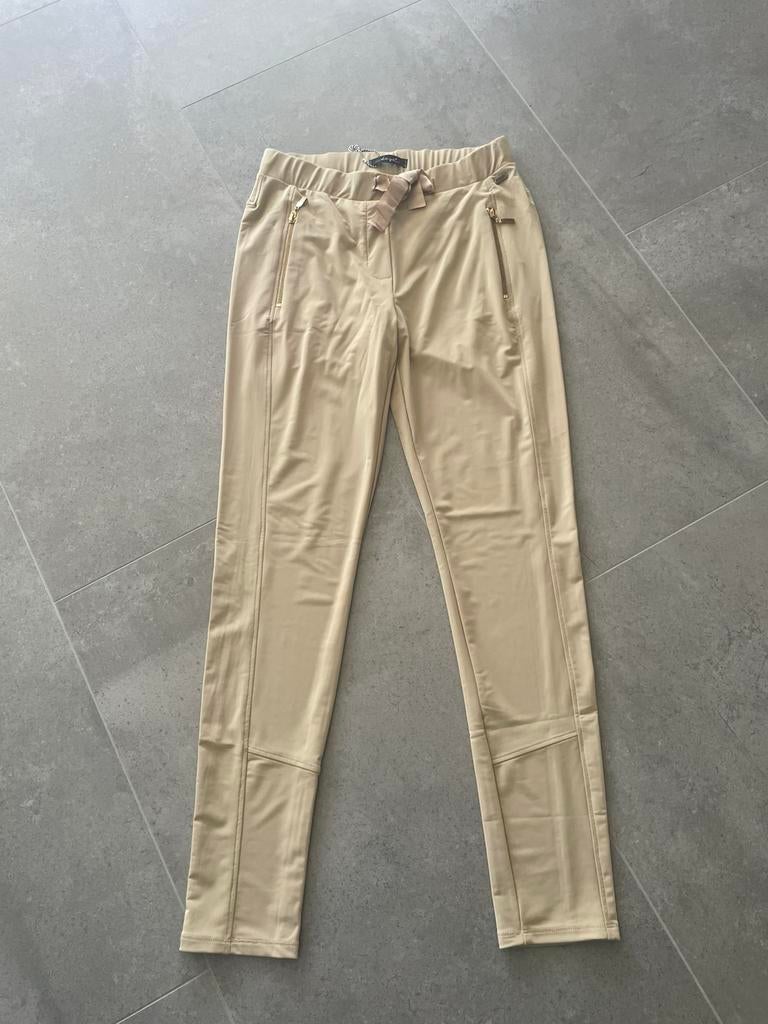 Stijlvolle zomer travel broek Dayz S, Verzenden, Beige, Nieuw, Maat 36 (S)