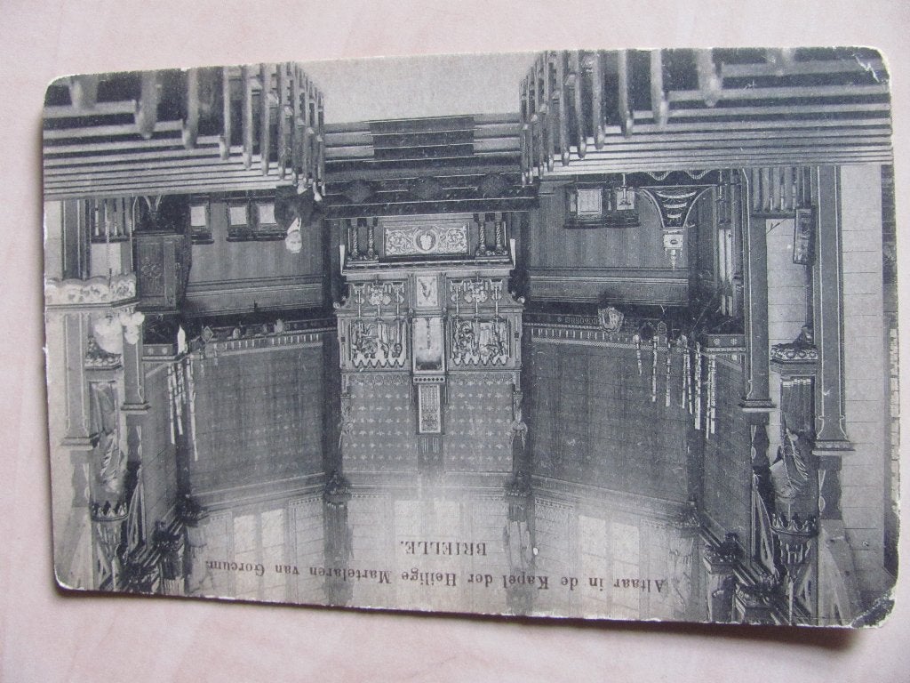 Brielle, kapel der heilige martelaren, Verzamelen, Ophalen of Verzenden, Voor 1920, Zuid-Holland
