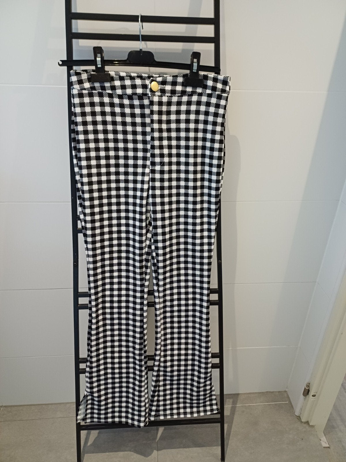 Geruite broek van Shein, maat 36, Meerkleurig, Ophalen of Verzenden, Maat 36 (S), Lang