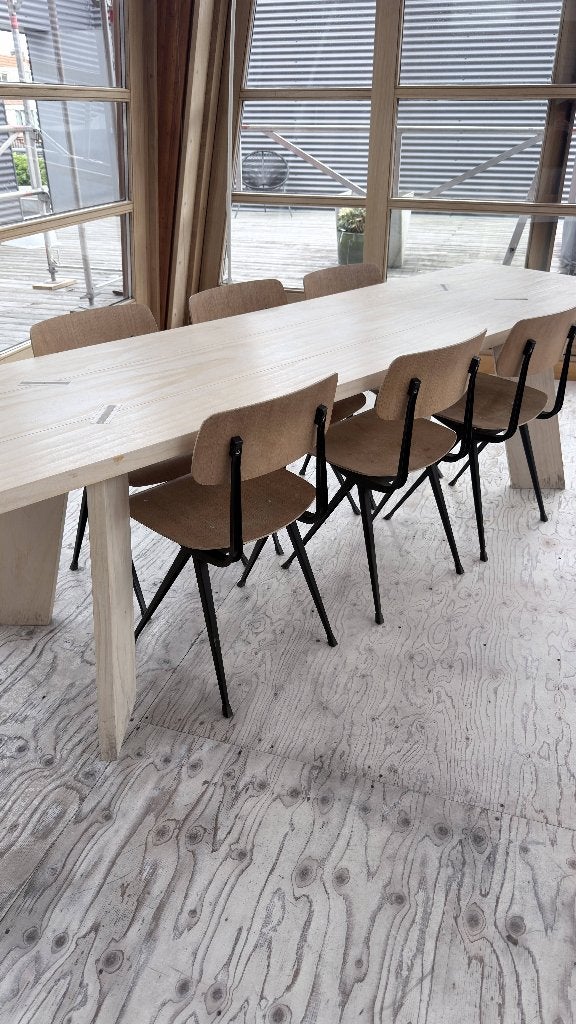 HAY Ahrend Result stoelen – Friso Kramer & Wim Rietveld, Ophalen, Bruin, Design, Zo goed als nieuw
