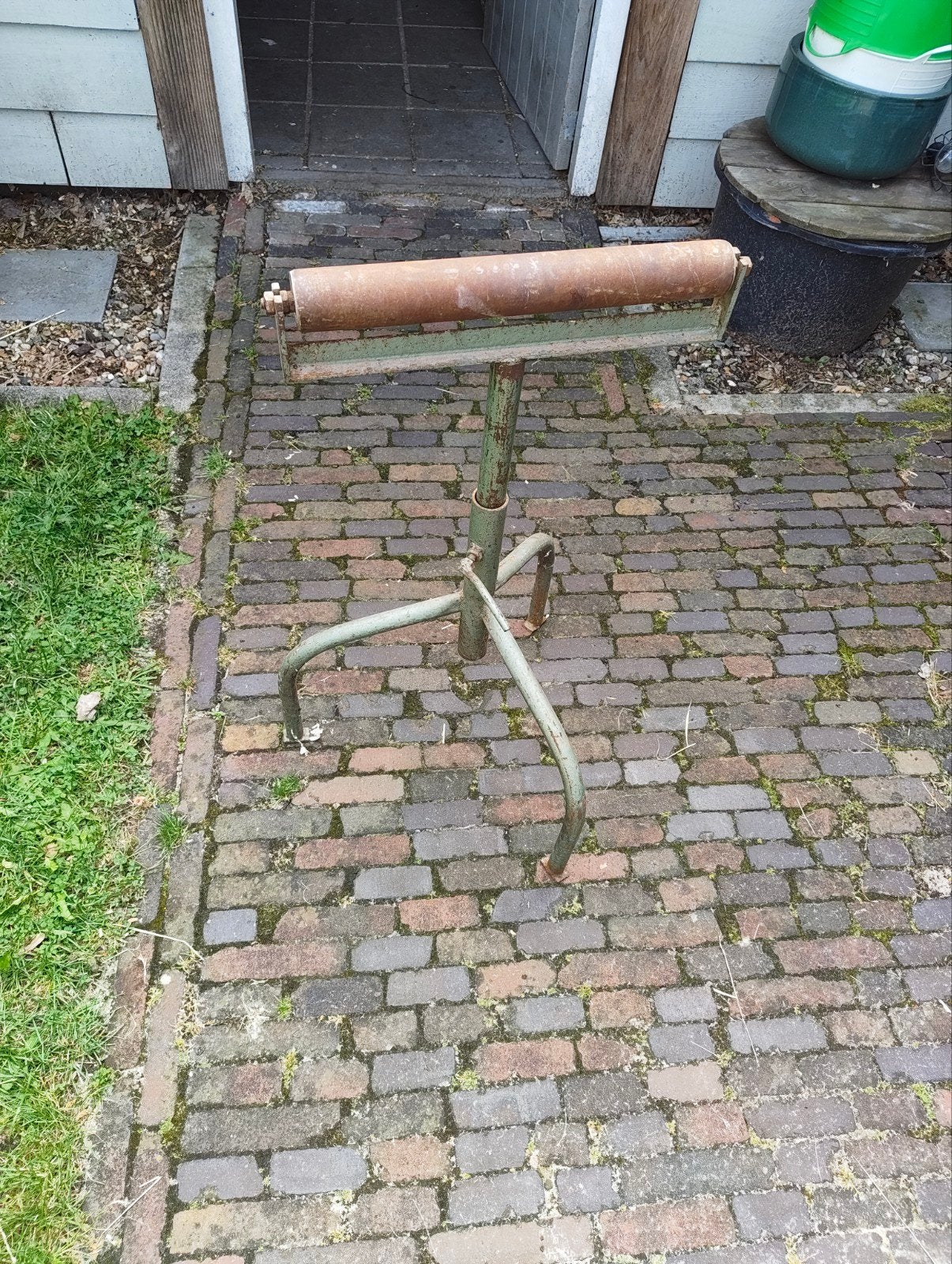 Verstelbare rollenbok - Handig voor werkplaats, Doe-het-zelf en Verbouw, Gereedschap | Handgereedschap, Ophalen, Gebruikt, Overige typen