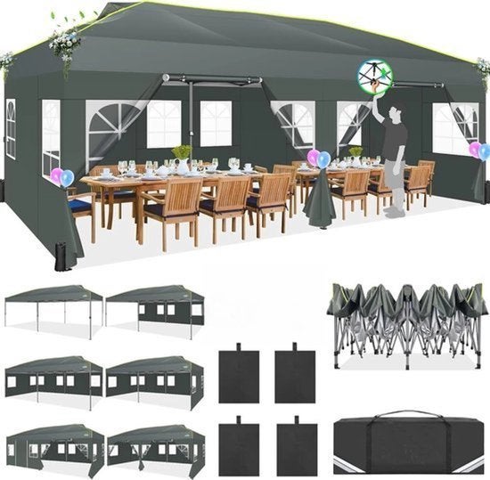 Pop-Up Tent – Partytent – Tuin Tent – Markt Tent, Corvance B.V., Verzenden, Nieuw, Corvancebol@gmail.com