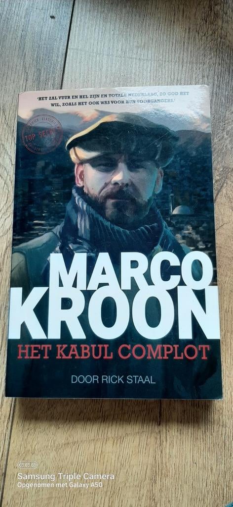 Marco Kroon: Het Kabul Complot - Rick Staal, Ophalen of Verzenden, Zo goed als nieuw, Rick Staal, Nederland