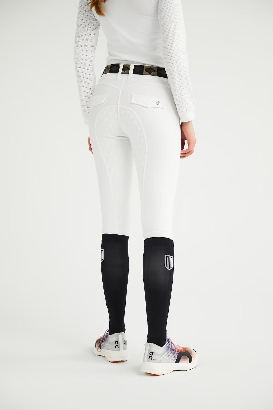 Maya Delorez Compression Breeches Wit XS/34, Dieren en Toebehoren, Ophalen of Verzenden, Dressuur, Onderkleding