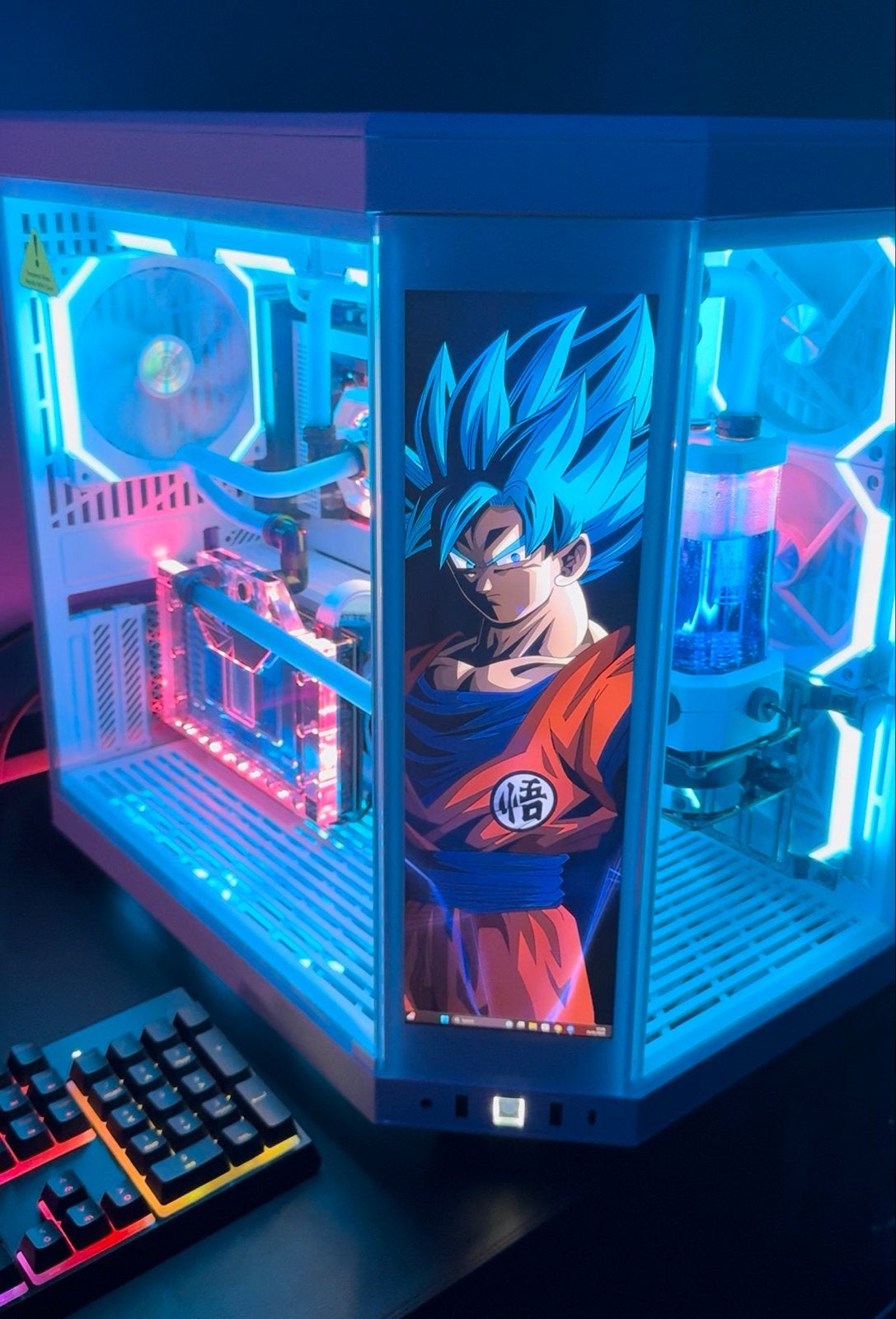 Gaming PC rtx 4090 watergekoeld, Ophalen, 64 GB of meer, Zo goed als nieuw, Gaming