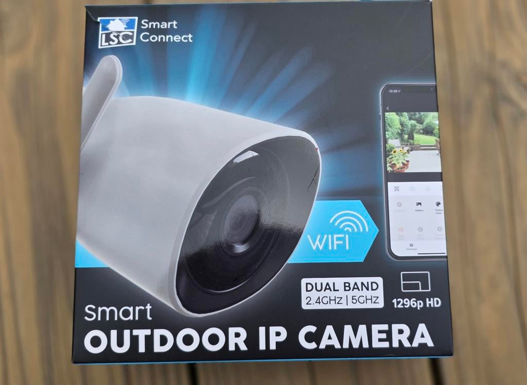LSC Smart Connect Outdoor IP Camera - Dual Band WiFi, Ophalen of Verzenden