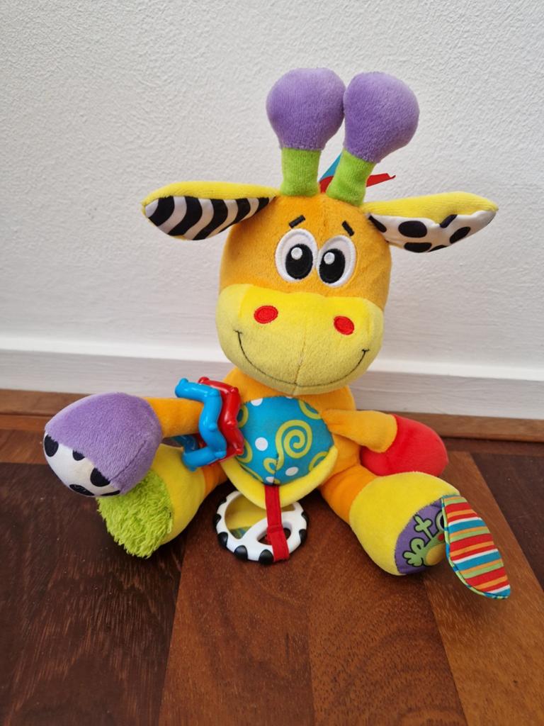 Playgro activiteitenspeeltje knuffel, Ophalen of Verzenden, Zo goed als nieuw, Overige typen
