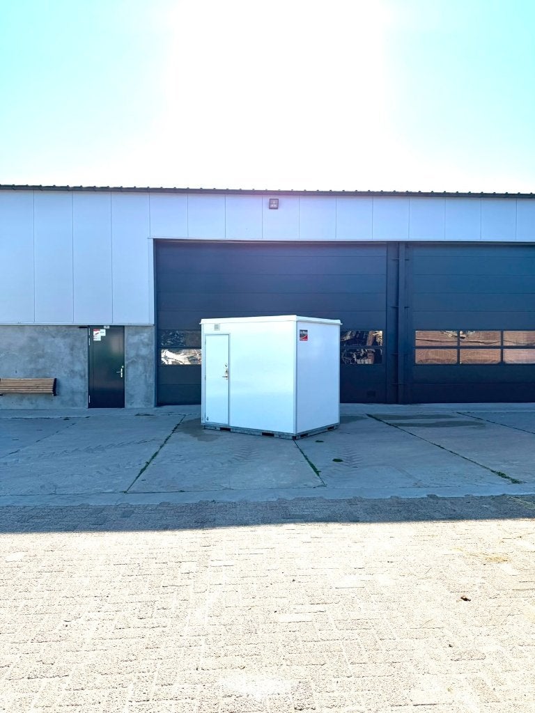 Mobiele badkamer ZONDER WIELEN, Ophalen