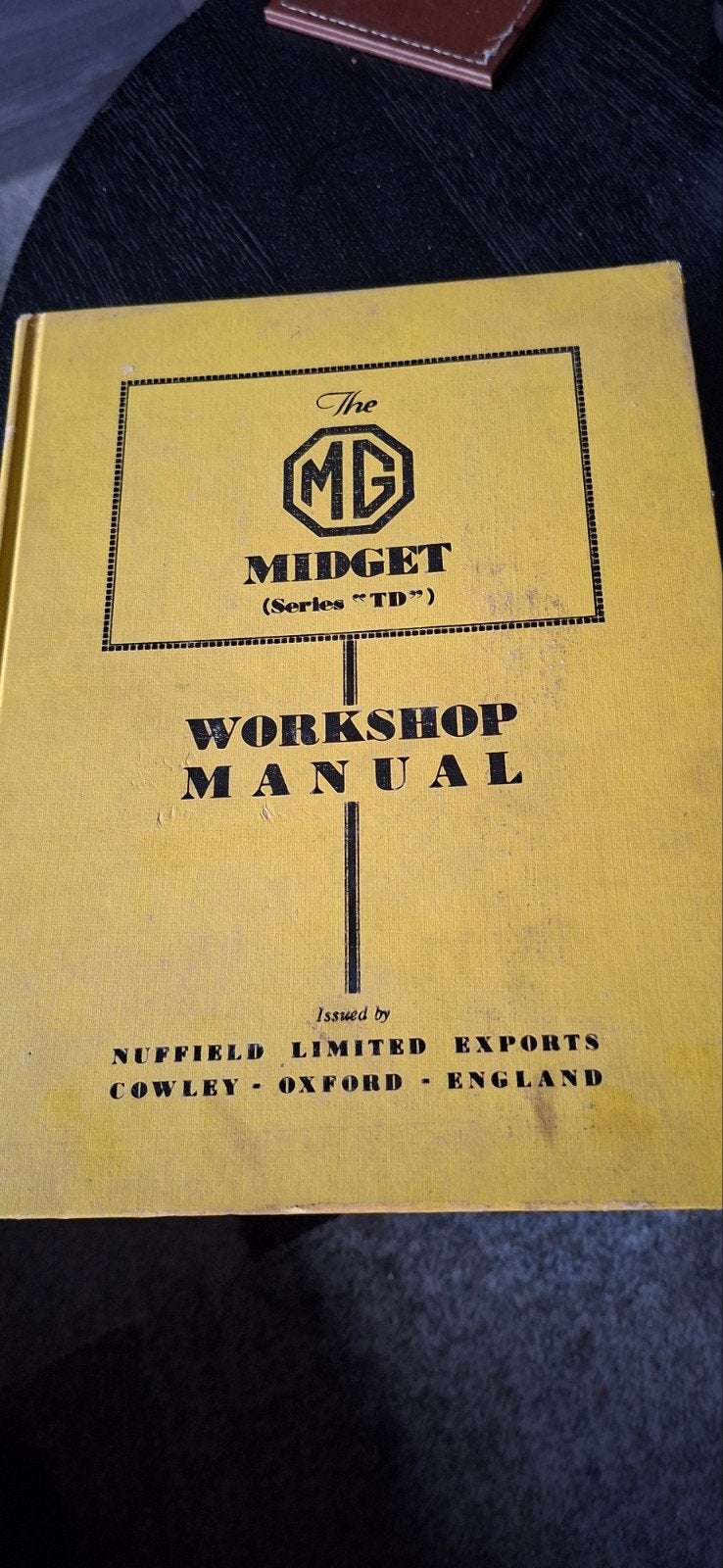 Werkplaatshandboek MG Midget (Series TD) BIEDEN, Ophalen of Verzenden, Gelezen, Overige merken, Nuffield Limited Exports