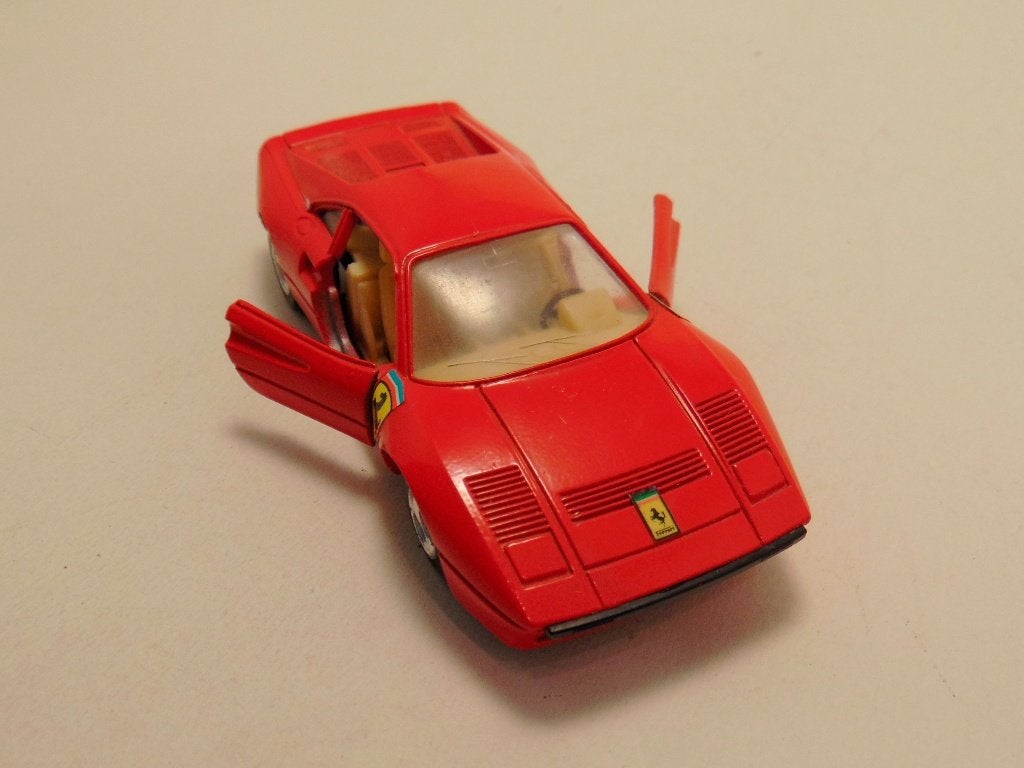 Ferrari 288 GTO MC Toys 1:39 rood, Ophalen of Verzenden, Zo goed als nieuw, Auto