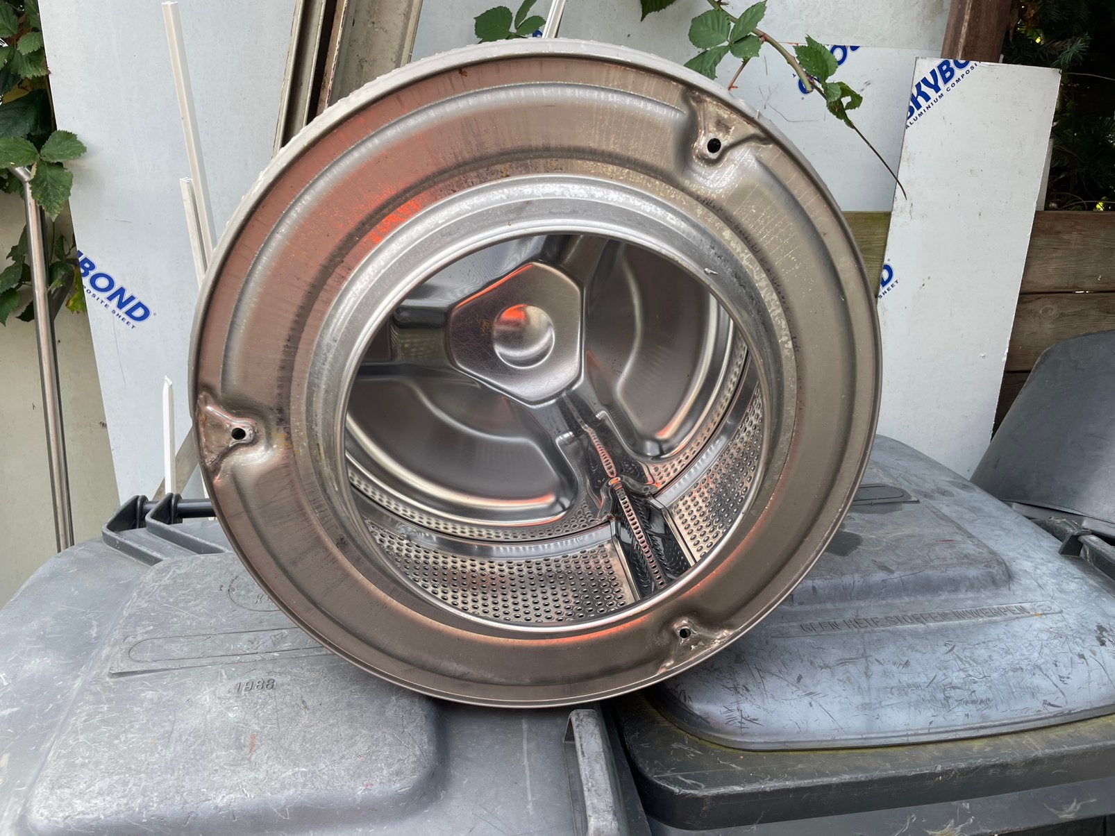 Wasmachine trommel voor vuurkorf oid, Ophalen of Verzenden, N, T, V