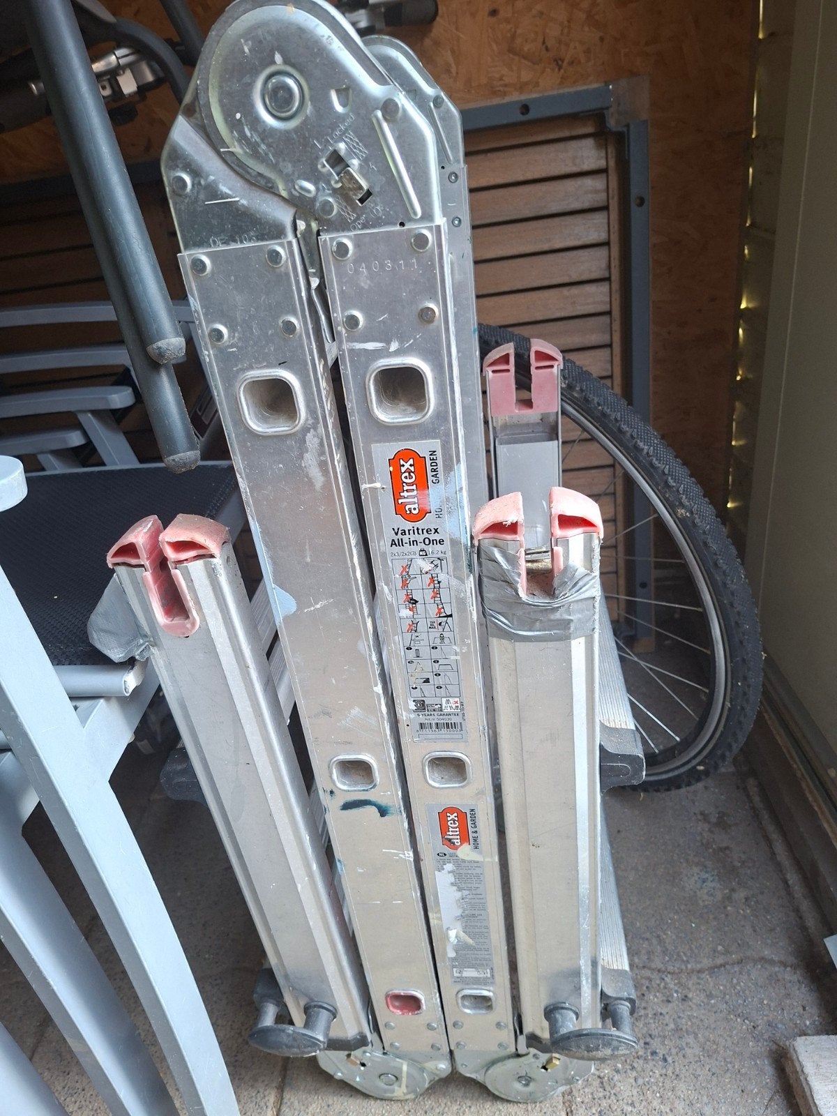 Altrex Varitrex  Opvouwbare Ladder / steiger, Gebruikt, Ophalen of Verzenden, Ladder, Opvouwbaar of Inschuifbaar