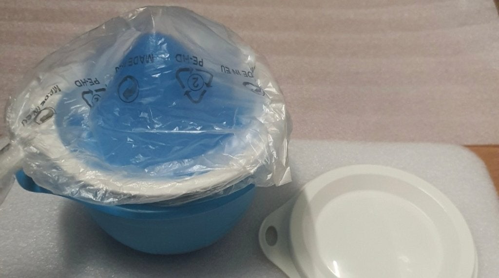 Tupperware Combi Plus Set (Blauw/Wit), Huis en Inrichting, Blauw, Overige typen, Nieuw, Ophalen of Verzenden