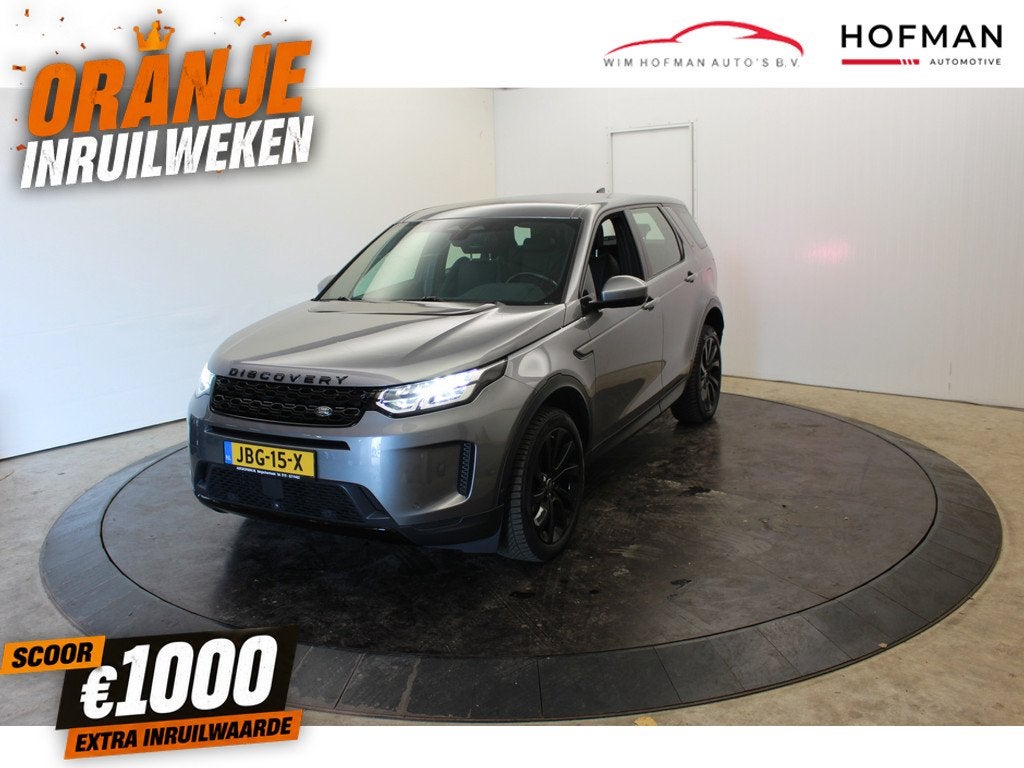 Land Rover Discovery Sport 1.5 P300e Dynamic Pano El aKlep 3, Auto's, Land Rover, 309 pk, Zwart, Met garantie (alle), Discovery Sport
