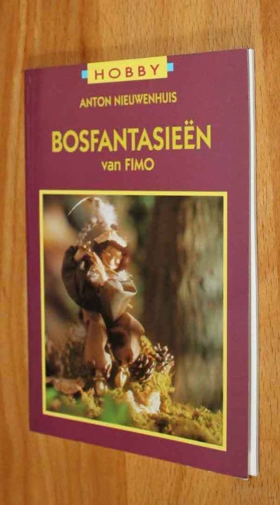 Bosfantasieen van fimo - Nieuwenhuis - c090, Ophalen of Verzenden, Zo goed als nieuw, Kleien en Boetseren, Geschikt voor kinderen