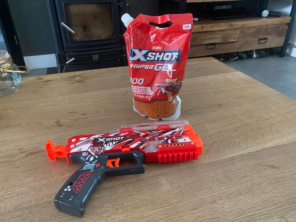 Gave nurfgun met hyper gel shots, Ophalen of Verzenden, Zo goed als nieuw