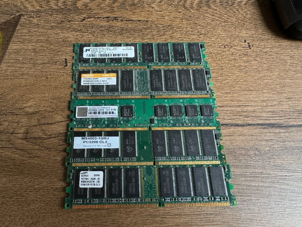 DDR geheugens, Computers en Software, RAM geheugen, Ophalen of Verzenden, Gebruikt, DDR, Desktop