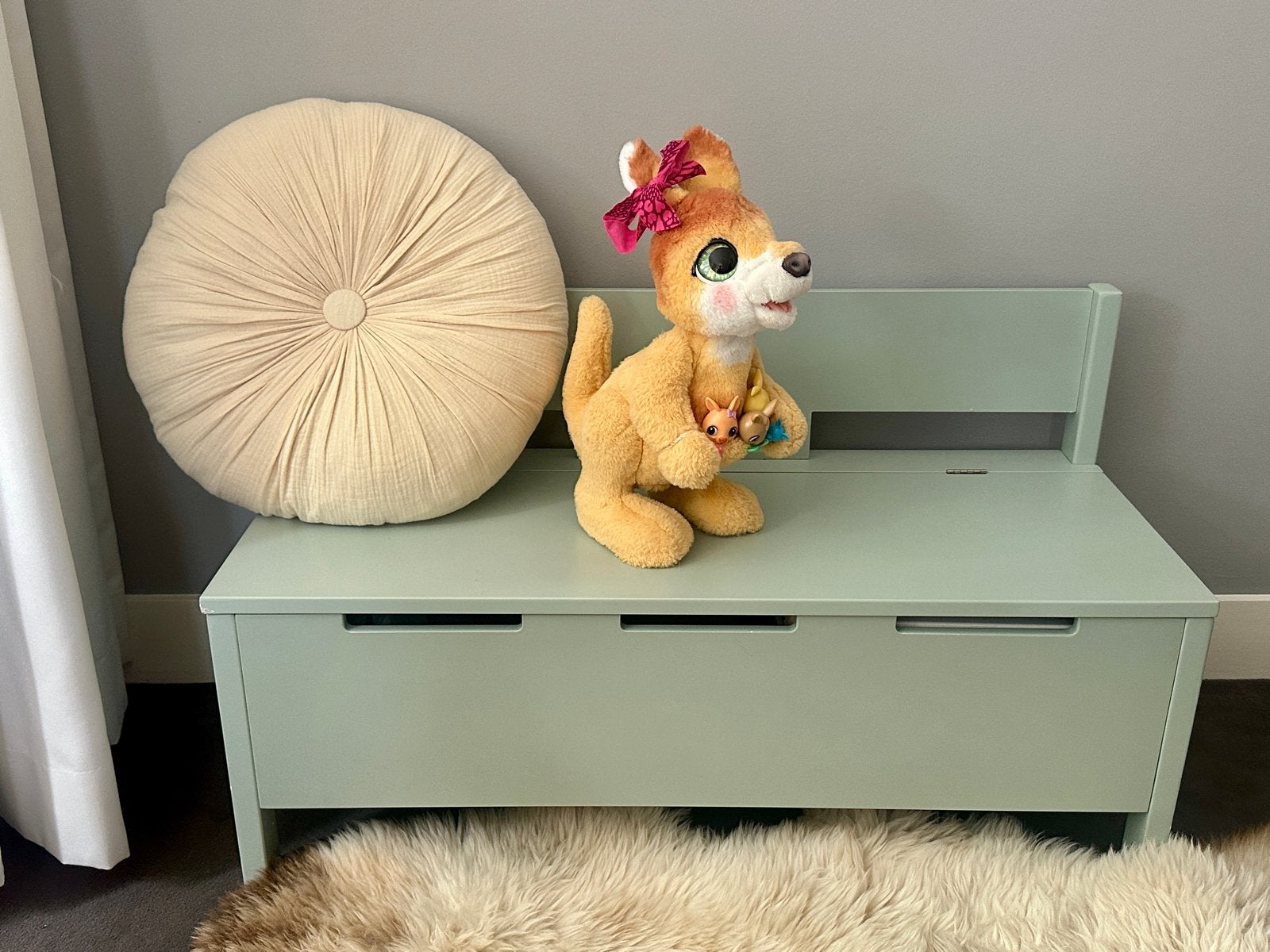 Kid's Concept Kinder bankje Ster met klep en opbergruimte, Kinderen en Baby's, Kinderkamer | Overige Meubels, Ophalen, Gebruikt