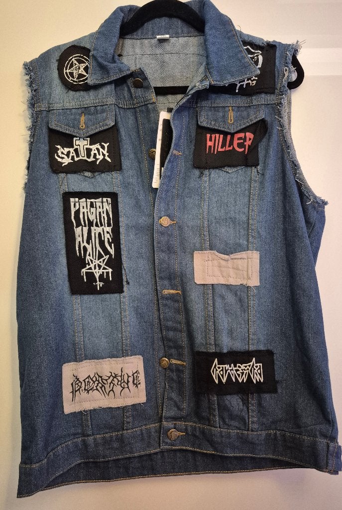 Custom made Battlejack NIEUW, Ophalen, Nieuw, Maat 56/58 (XL), Blauw