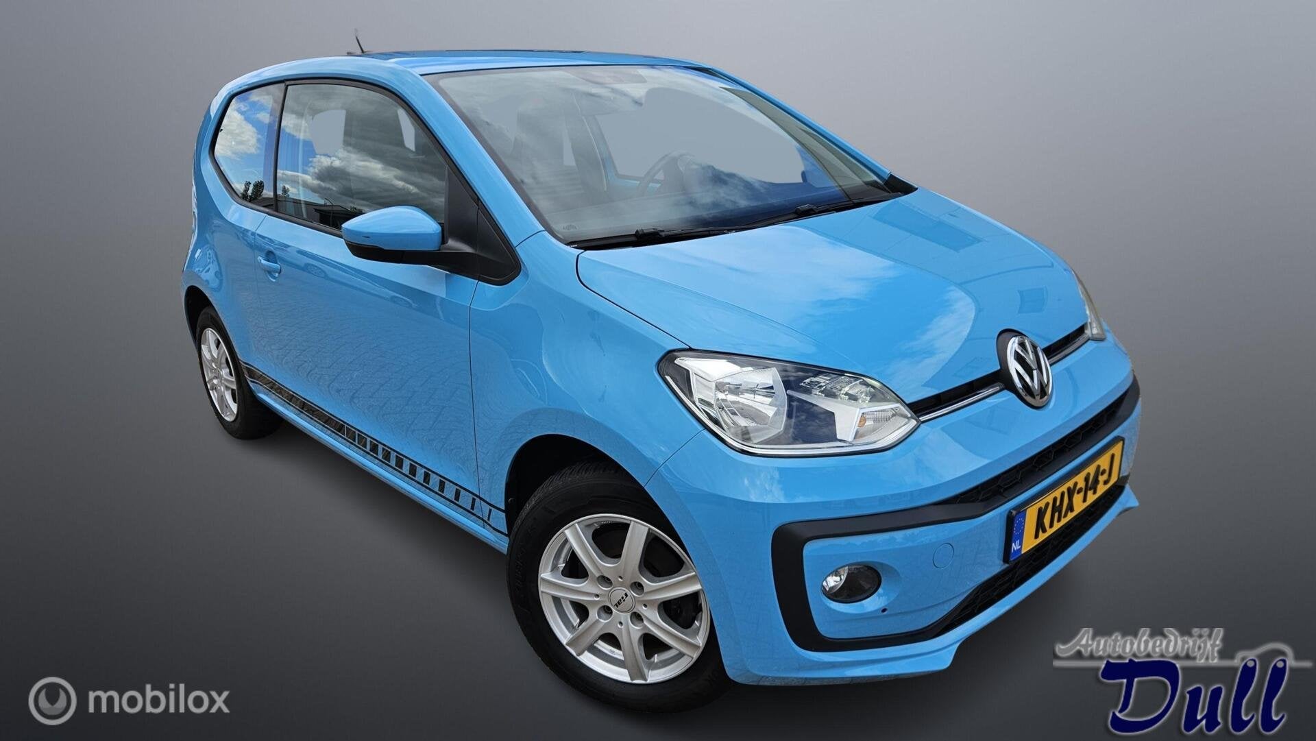 Volkswagen Up! 1.0 75PK 3DRS Automaat 90735KM Nette auto!, Gebruikt, Bedrijf, Geïmporteerd, 999 cc